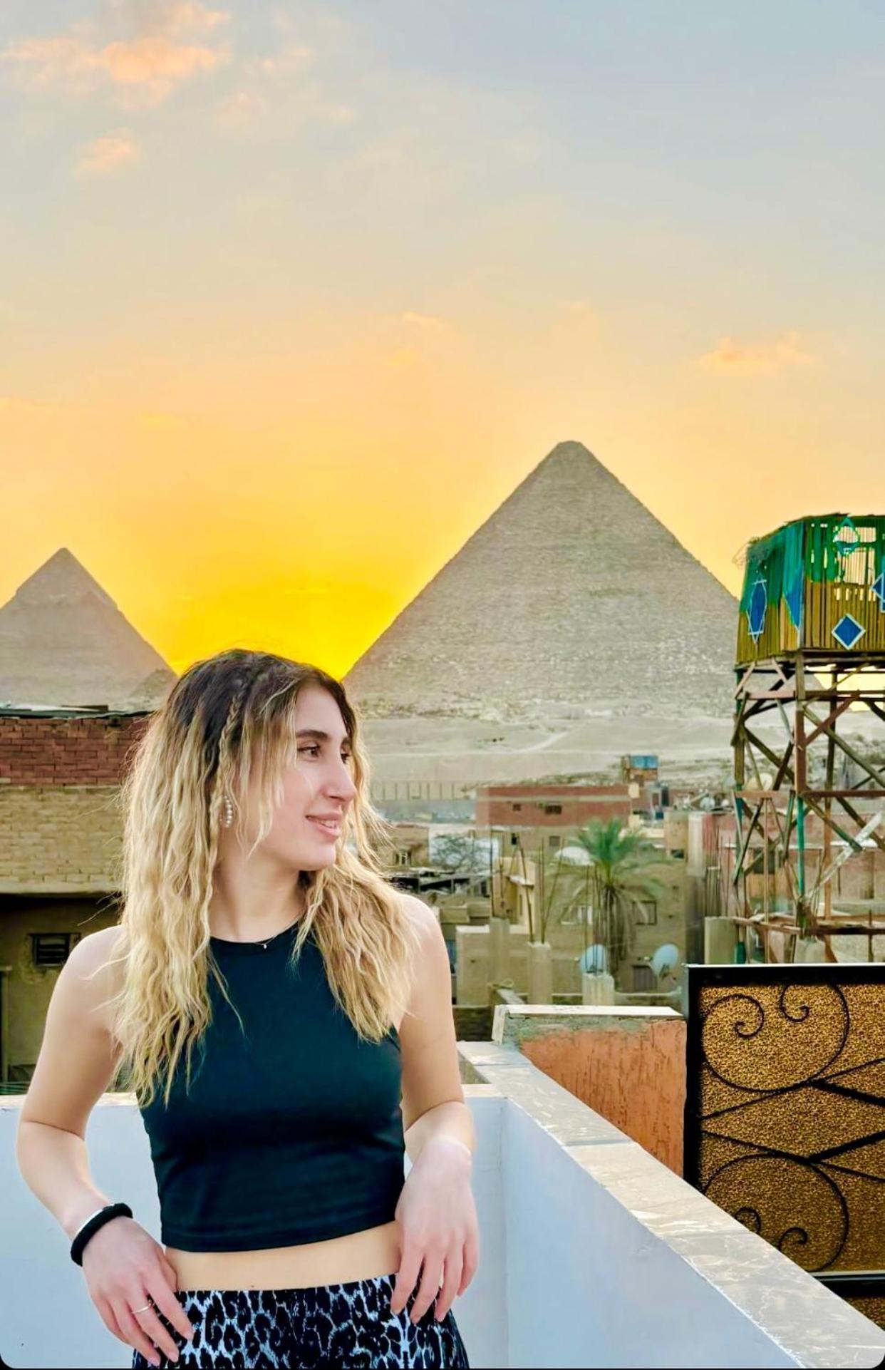 Horus Pyramids View Leilighet Kairo Eksteriør bilde
