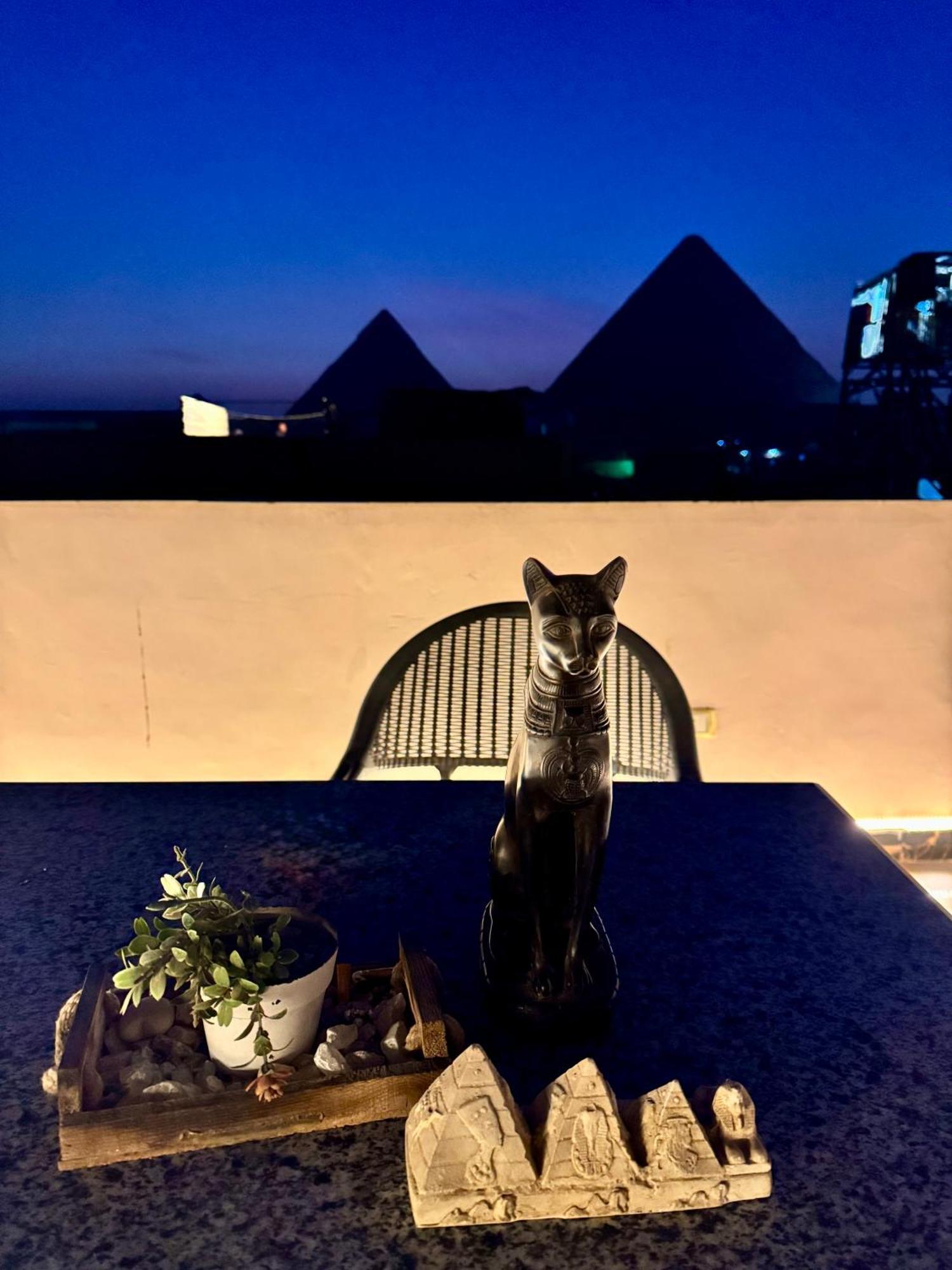 Horus Pyramids View Leilighet Kairo Eksteriør bilde