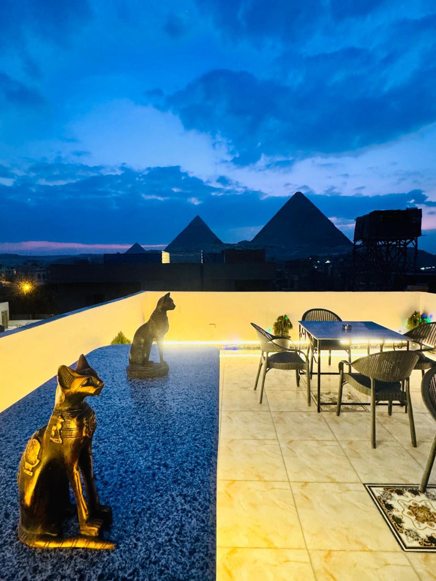 Horus Pyramids View Leilighet Kairo Eksteriør bilde
