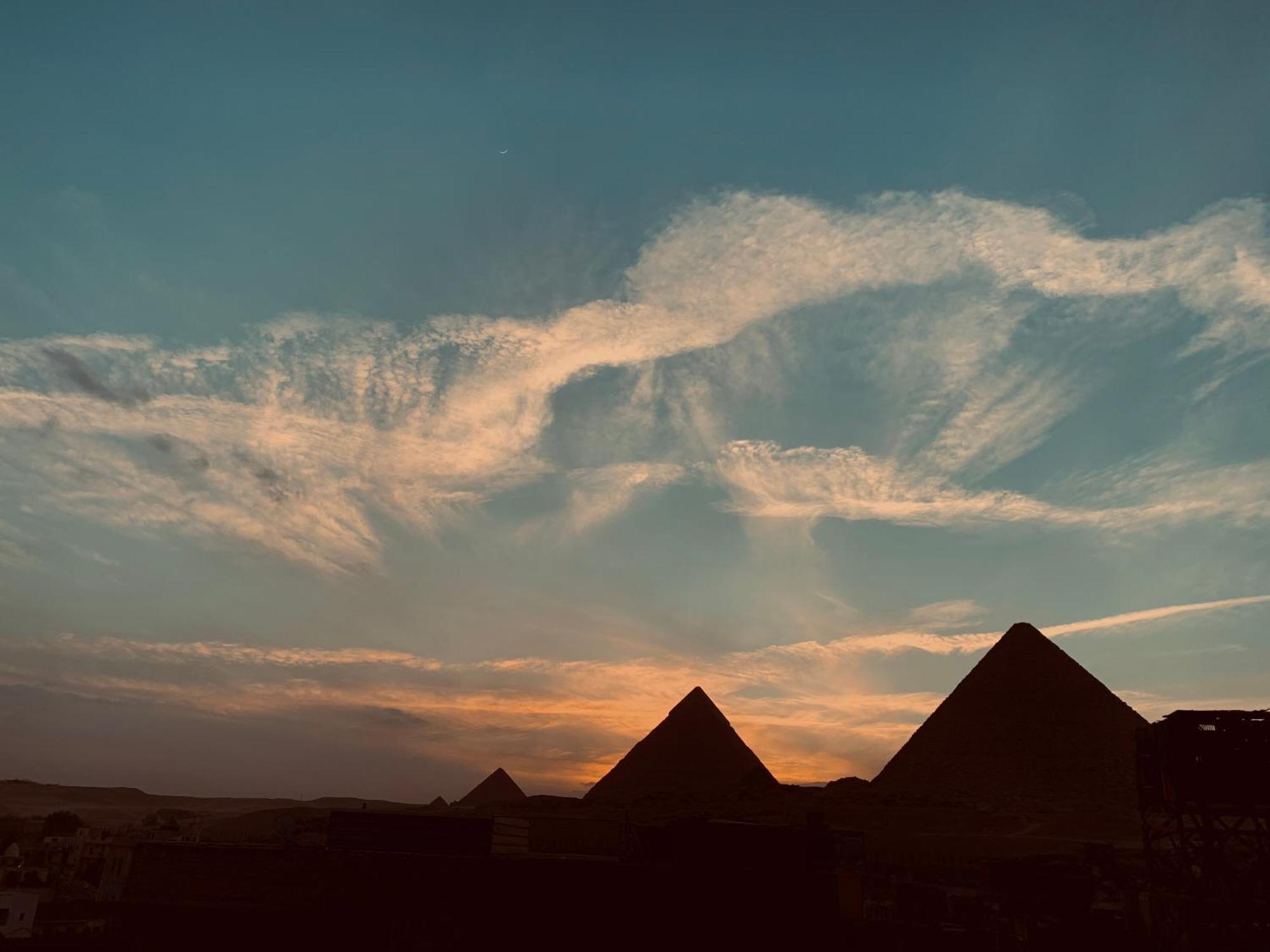 Horus Pyramids View Leilighet Kairo Eksteriør bilde