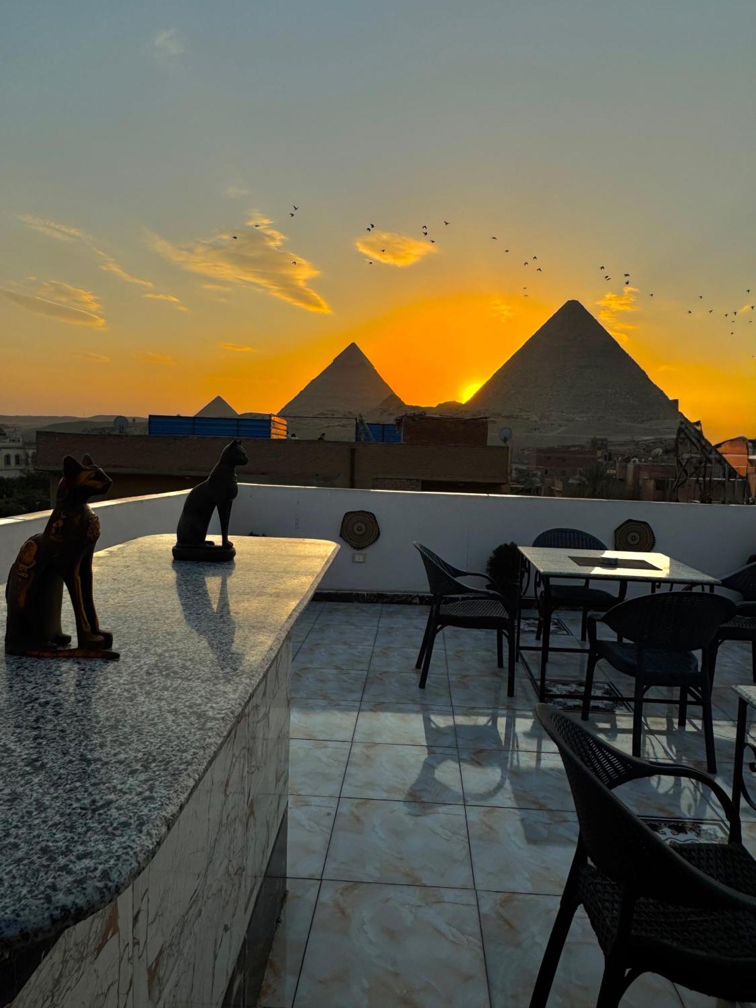 Horus Pyramids View Leilighet Kairo Eksteriør bilde
